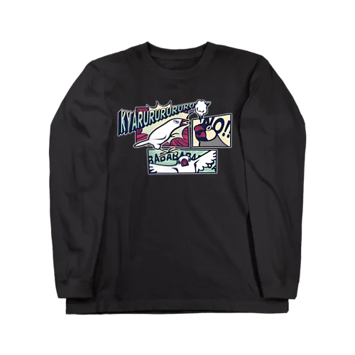 アメコミ文鳥 Long Sleeve T-Shirt