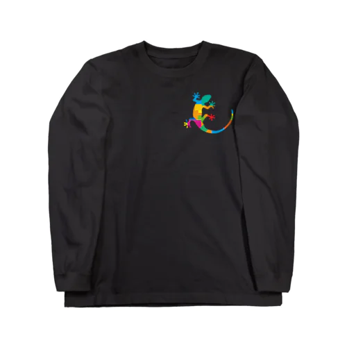 カラフルヤモリ Long Sleeve T-Shirt