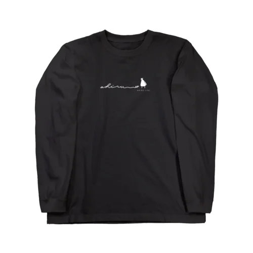 寝ぐせアヒルロゴ Long Sleeve T-Shirt