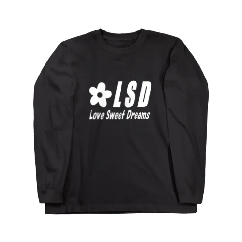 LSDフルロゴ　白 ロングスリーブTシャツ
