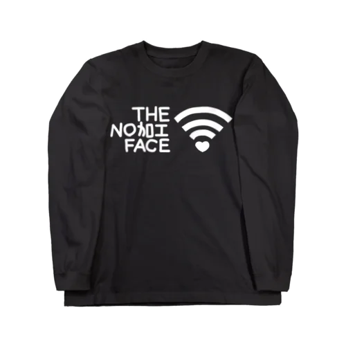 THE NO加工 FACE Long Sleeve T-Shirt