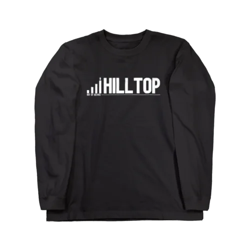 HILLTOP（白） ロングスリーブTシャツ