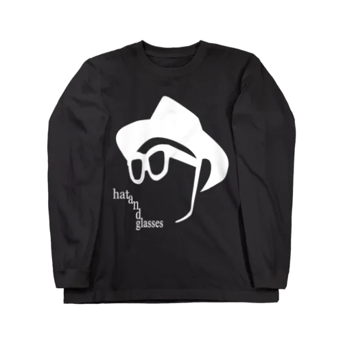 ハットとメガネ（22/11） Long Sleeve T-Shirt