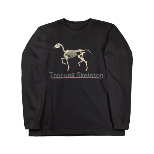 Trotting Skeleton Long Sleeve T-Shirt