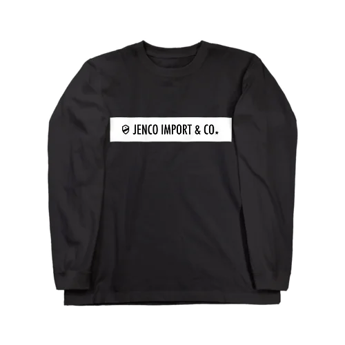 JENCO IMPORT & CO. BOX LOGO ロングスリーブTシャツ