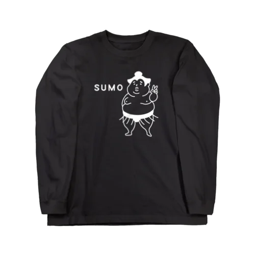 SUMO (白線) Long Sleeve T-Shirt