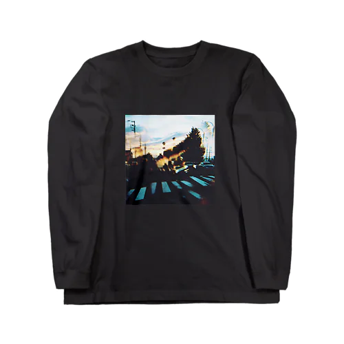 真夏の夕景 Long Sleeve T-Shirt