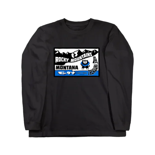 忍犬ふうが旅シリーズ（モンタナ州） Long Sleeve T-Shirt