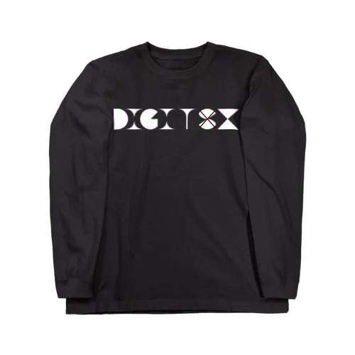 ×S ロゴ Digitz 白文字 ロングスリーブTシャツ