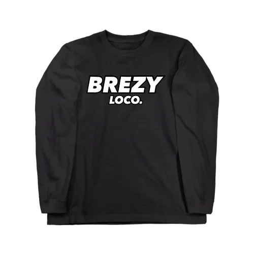 BREZY LOCO. BIG LOGOシリーズ Long Sleeve T-Shirt