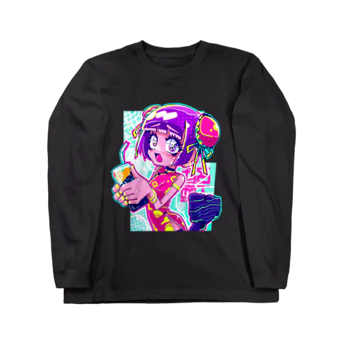 酩酊中華 90's style Long Sleeve T-Shirt