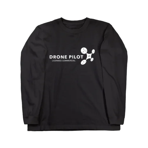 Drone Pilot Wide B ロングスリーブTシャツ