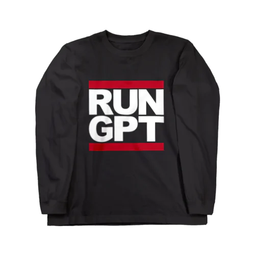 RUN-GPT ロングスリーブTシャツ