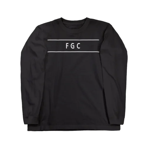 FGC ロゴプリント ロングスリーブTシャツ