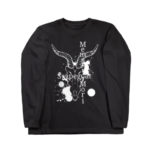 Scapegoat-Memento Mori ロングスリーブTシャツ