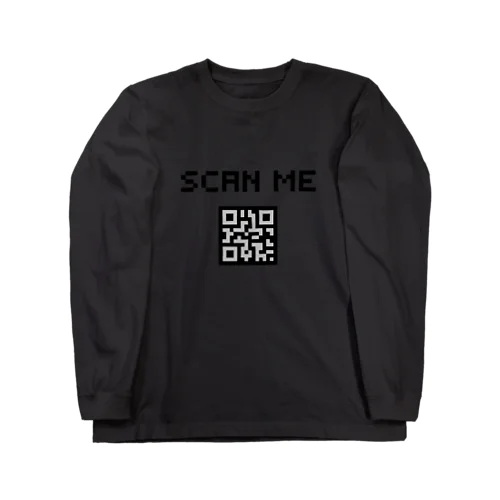 SCAN  ME ×QRコード Long Sleeve T-Shirt