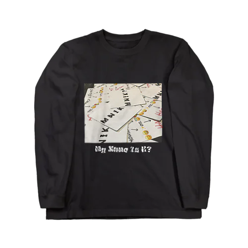 【Suzuri限定】アートプリントロンＴ Long Sleeve T-Shirt