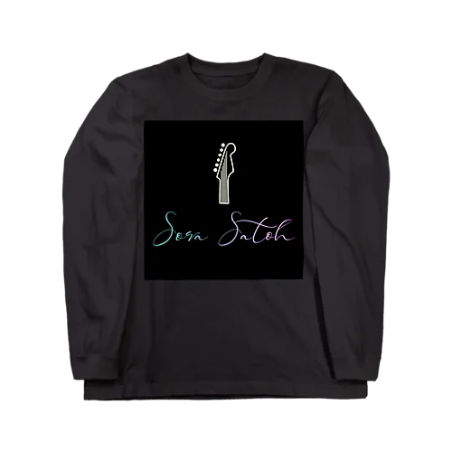 Sora Satoh ギターロゴグッズ Long Sleeve T-Shirt