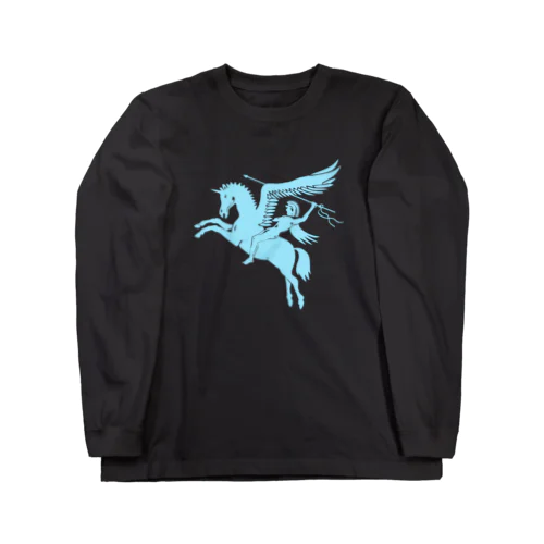 ペガサスに乗るベレロフォン（イギリス空挺部隊） Long Sleeve T-Shirt