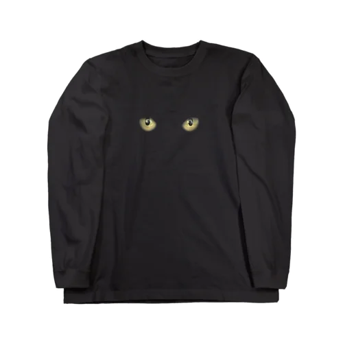 黒猫かくれんぼ ロングスリーブTシャツ