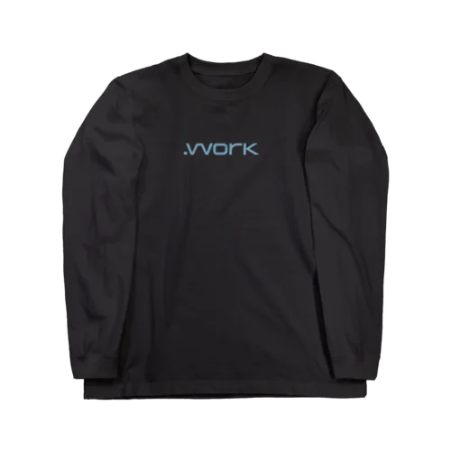 .work ブラック ロングスリーブTシャツ