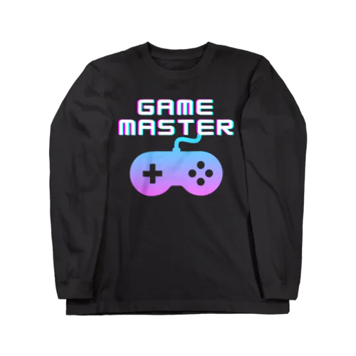 ゲームマスター Game Master Gamer T-Shirt For Video Game Players  ロングスリーブTシャツ