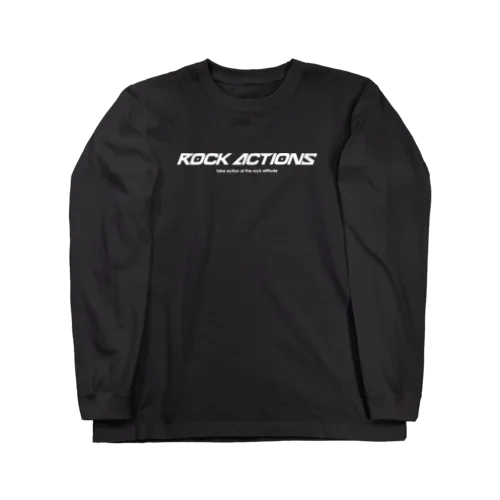 ROCKACTIONS logo series 02 ロングスリーブTシャツ