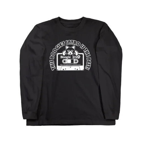 猫カセット2023白プリ Long Sleeve T-Shirt