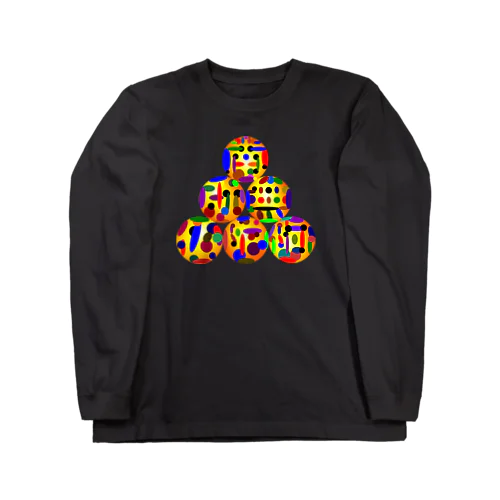 〇文字『南無阿弥陀仏h.t.』 Long Sleeve T-Shirt