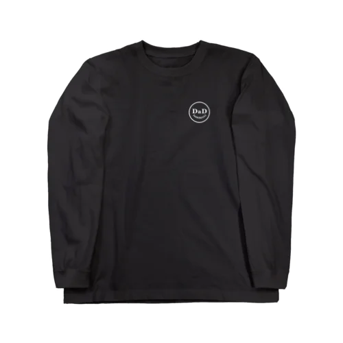 ワンポイントDaDちゃん 顔ロゴ 黒T専用 Long Sleeve T-Shirt