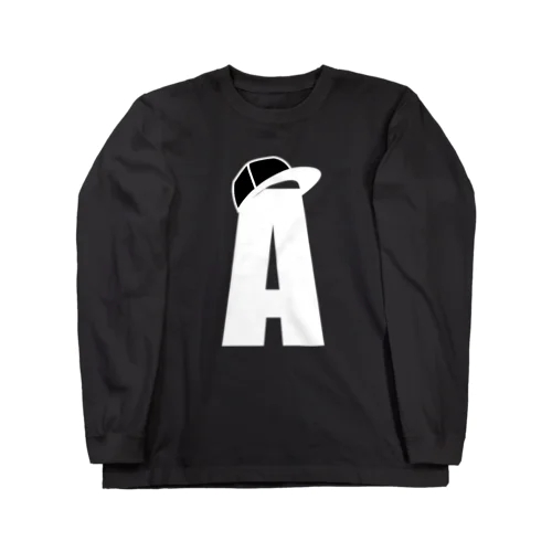 ACERO A 白字 ロングスリーブTシャツ