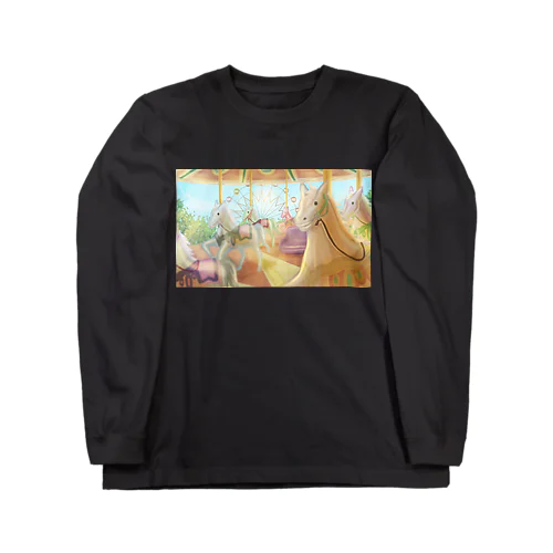 観覧車とメリーゴーランド Long Sleeve T-Shirt