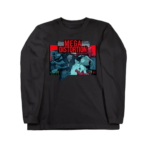 MEGA DISTORITON(ENG) Long Sleeve T-Shirt