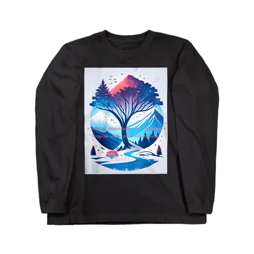 登山好きが着ていそうなTシャツ Long Sleeve T-Shirt