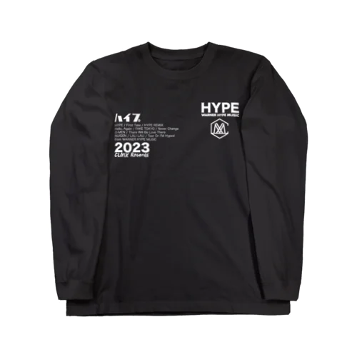 "HYPE First Half 2023 " ロングスリーブTシャツ