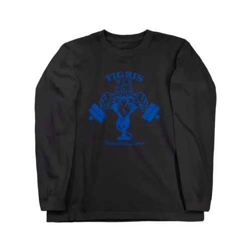 front logo ROYAL BLUE ロングスリーブTシャツ