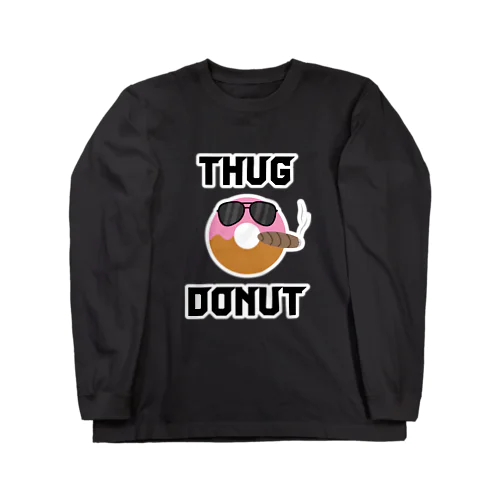 THUG DONUT Long Sleeve T-Shirt