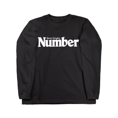 Numberロゴ（80s）ブラック Long Sleeve T-Shirt