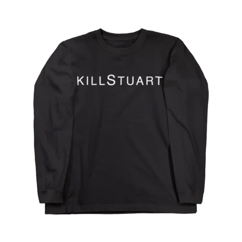 KILL STUART-キル スチュアート-白ロゴ ロングスリーブTシャツ