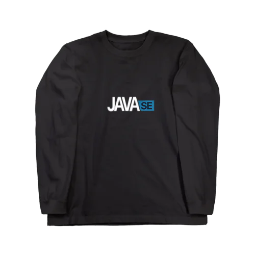 Java SE ロゴ風 ロングスリーブTシャツ