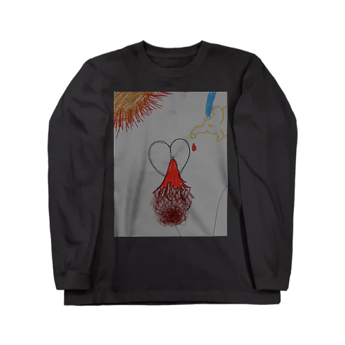 意味深そうで何もない心 Long Sleeve T-Shirt