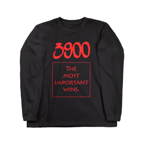 POINTS - 3900 Red ロングスリーブTシャツ