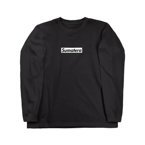 【ボックスロゴ】Sumatera（スマトラ）WHITE ロングスリーブTシャツ