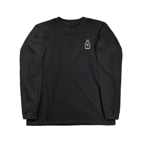 ROBIN MOTOVLOG／シロロゴ Long Sleeve T-Shirt