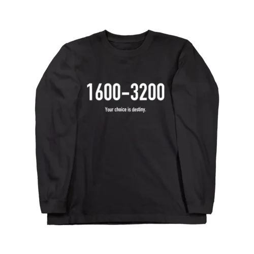 POINTS 1600-3200 ロングスリーブTシャツ