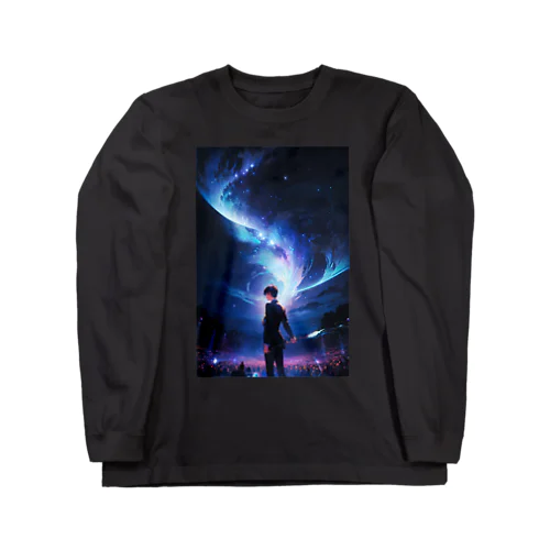 Starlight Journey 〜悠久の星あかりの旅〜　No.2「星絵師」 ロングスリーブTシャツ