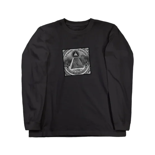 陰謀論とかのアレのやつ Long Sleeve T-Shirt