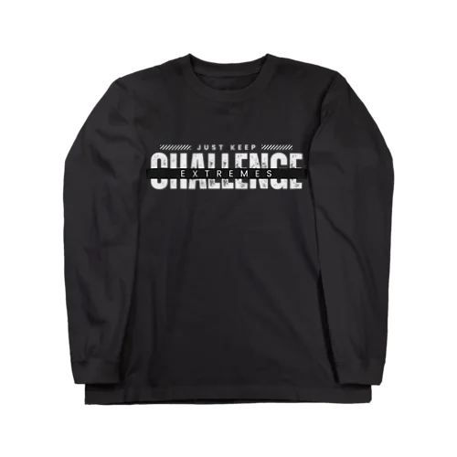 "Challenge Extremes" Graphic Tee & Merch ロングスリーブTシャツ