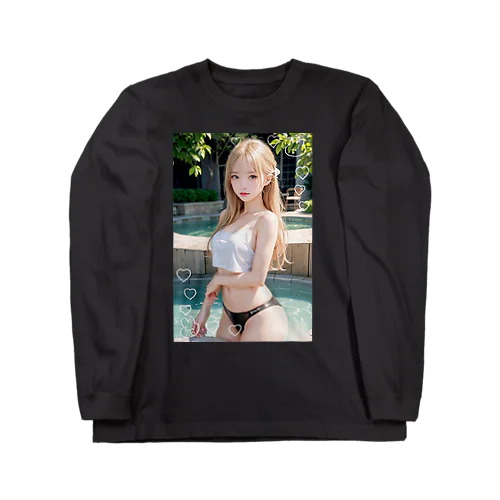 AI美女グッズ Long Sleeve T-Shirt