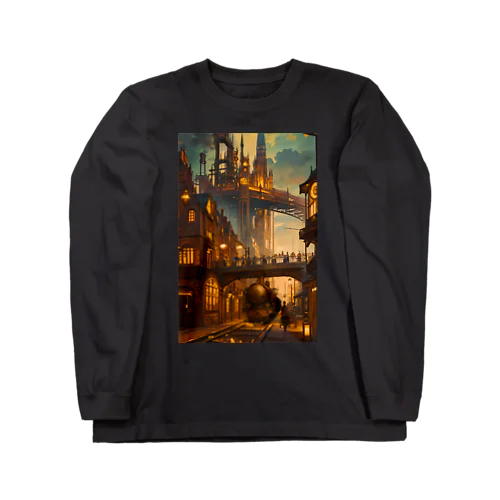 Steampunk Journey　〜ノスタルジア溢れる蒸気機関の世界の旅〜　No.1「Steampunk Journey」 Long Sleeve T-Shirt